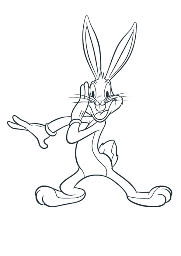 Free Printable Bugs Bunny Coloring Pages, Bugs Bunny Coloring Pictures